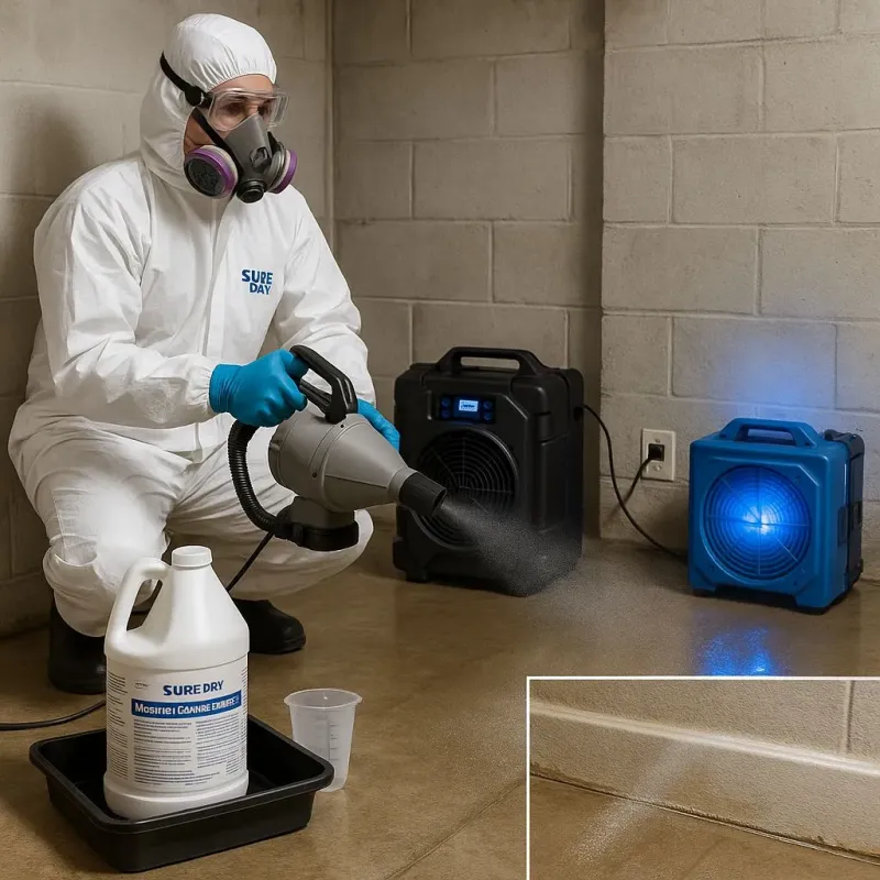 Sanitization and Odor Removal process in Millbury, OH