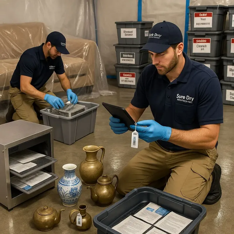 Content Protection and Restoration process in Millbury, OH