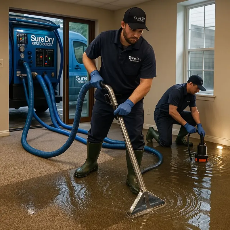 Water Extraction and Removal process in Millbury, OH